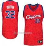 Camiseta Leopard Light Loco Los Angeles Clippers #32 Griffin