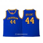 Camiseta Escuela Secundaria Crenshaw Bryant #44 Azul