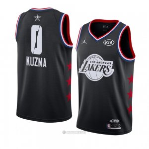 Camiseta All Star 2019 Los Angeles Lakers Kyle Kuzma #0 Negro