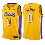 Camiseta Nino Los Angeles Lakers Kyle Kuzma Icon #0 2017-18 Oro