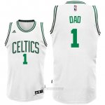 Camiseta Dia del Padre Boston Celtics Dad #1 Blanco
