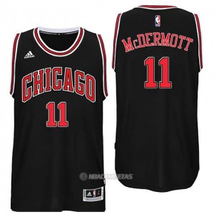 Camiseta Chicago Bulls McDermott #11 Negro