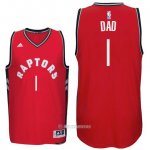 Camiseta Dia del Padre Detroit Pistons Dad #1 Rojo