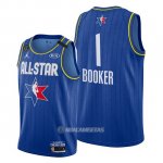 Camiseta All Star 2020 Phoenix Suns Devin Booker #1 Azul