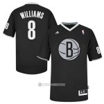 Camiseta Williams Brooklyn Nets #8 Negro