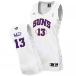 Camiseta Mujer de Nash Phoenix Suns #13 Blanco