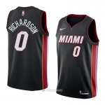 Camiseta Miami Heat Josh Richardson #0 Icon 2018 Negro