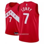 Camiseta Toronto Raptors Kyle Lowry #7 Earned 2018-19 Rojo