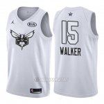 Camiseta All Star 2018 Charlotte Hornets Kemba Walker #15 Blanco