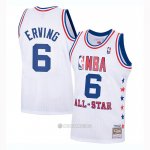 Camiseta All Star 1985 Julius Erving #6 Blanco