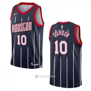 Camiseta Houston Rockets Eric Gordon #10 Ciudad 2022-23 Negro