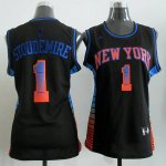Camiseta Mujer de Stoudemire New York Knicks #1 Negro