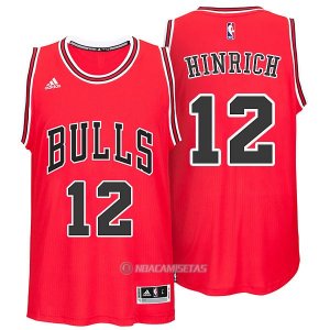 Camiseta Chicago Bulls Hinrich #12 Rojo