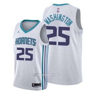 Camiseta Charlotte Hornets P. J. Washington #25 Association 2019-20 Blanco