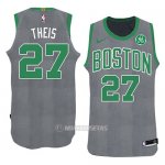 Camiseta Navidad 2018 Boston Celtics Daniel Theis #27 Verde