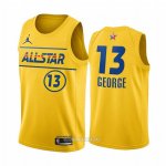 Camiseta All Star 2021 Los Angeles Clippers Paul George #13 Oro