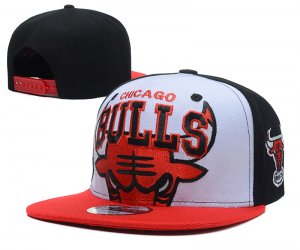 NBA Chicago Bulls Sombrero Negro Blanco Rojo