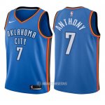 Camiseta Nino Oklahoma City Thunder Carmelo Anthony Icon #7 2017-18 Azul