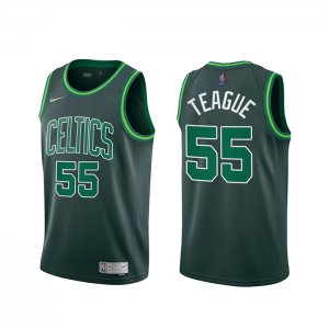 Camiseta Boston Celtics Jeff Teague #55 Earned 2020-21 Verde