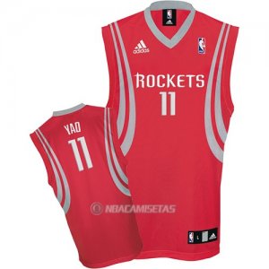 Camiseta Houston Rockets Yao #11 Rojo