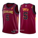 Camiseta Nino Cleveland Cavaliers J.R. Smith Icon #5 2017-18 Rojo