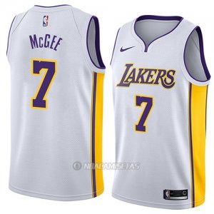 Camiseta Los Angeles Lakers Javale McGee #7 Association 2018 Blanco