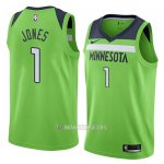 Camiseta Minnesota Timberwolves Tyus Jones #1 Statement 2018 Verde