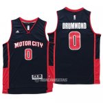 Camiseta Detroit Pistons Drummond #0 Negro