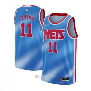 Camiseta Brooklyn Nets Kyrie Irving #11 Classic 2020-21 Azul