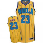 Camiseta New Orleans Hornets Davis #23 Amarillo
