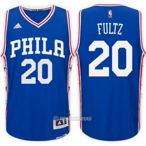 Camiseta Philadelphia 76ers Fultz #20 Azul