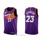 Camiseta Phoenix Suns Cameron Johnson #23 Classic 2022-23 Violeta