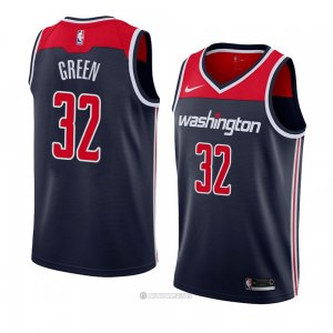 Camiseta Washington Wizards Jeff Green #32 Statement 2018 Negro