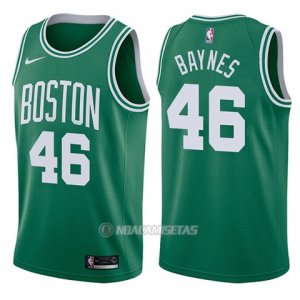 Camiseta Boston Celtics Aron Baynes #46 Icon 2017-18 Verde