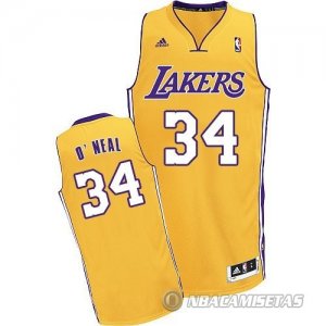 Camiseta Amarillo O neal Los Angeles Lakers Revolution 30