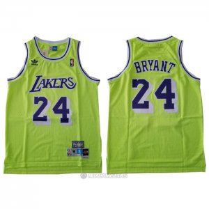 Camiseta Los Angeles Lakers Kobe Bryant #24 Verde