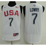 Camiseta USA 2016 Lowry #4 Blanco