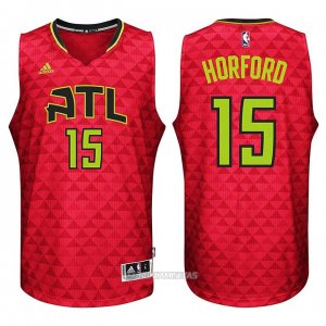 Camiseta Atlanta Hawks Horford #15 Rojo