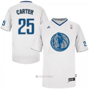 Camiseta Carter Dallas Mavericks #25 Blanco