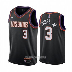 Camiseta Phoenix Suns Kelly Oubre Jr. #3 Ciudad Negro