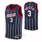 Camiseta Houston Rockets Kevin Porter JR. #3 Ciudad 2021-22 Azul