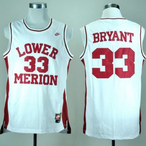 Camiseta Bryant Lower Merion High School #33 Blanco