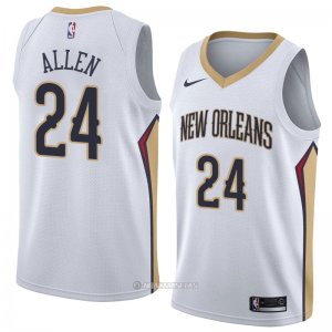Camiseta New Orleans Pelicans Tony Allen #24 Association 2018 Blanco