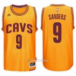 Camiseta Cleveland Cavaliers Sanders #9 Amarillo