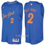 Camiseta Navidad New York Knicks Maurice Daly Ndour #2 Azul