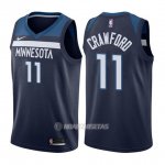 Camiseta Minnesota Timberwolves Jamal Murray #11 Crawford Icon 2017-18 Azul