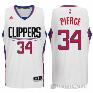 Camiseta Los Angeles Clippers Pierce #34 Blanco