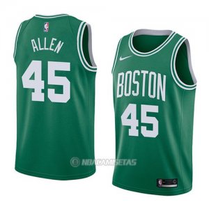 Camiseta Boston Celtics Kadeem Allen #45 Icon 2018 Verde