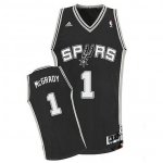 Camiseta Negro McGrady San Antonio Spurs Revolution 30
