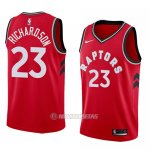 Camiseta Toronto Raptors Malachi Richardson #23 Icon 2018 Rojo